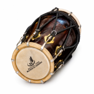 Pure Shisam Wood Nut Bolt Fitting Dholak With Hand Made Puda Supar Tone Quality