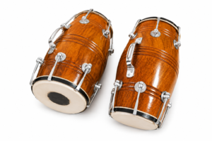 Baby Dholak Neem Wood