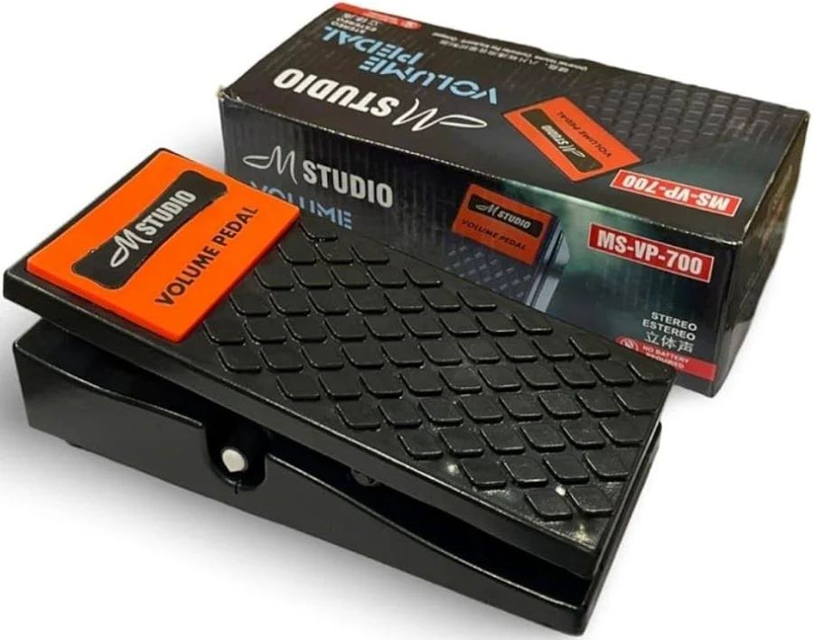 M-STUDIO MS-VP-700 STEREO VOLUME PEDAL FOR ALL MUSICAL INSTRUMENTS KEYBOARDS & OCTAPAD,NO BATTERY REQUIRED, ADVANCED - Image 5