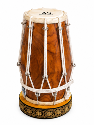 Professional Shisam Wood Rope Fited Dholak Hand Made Puda